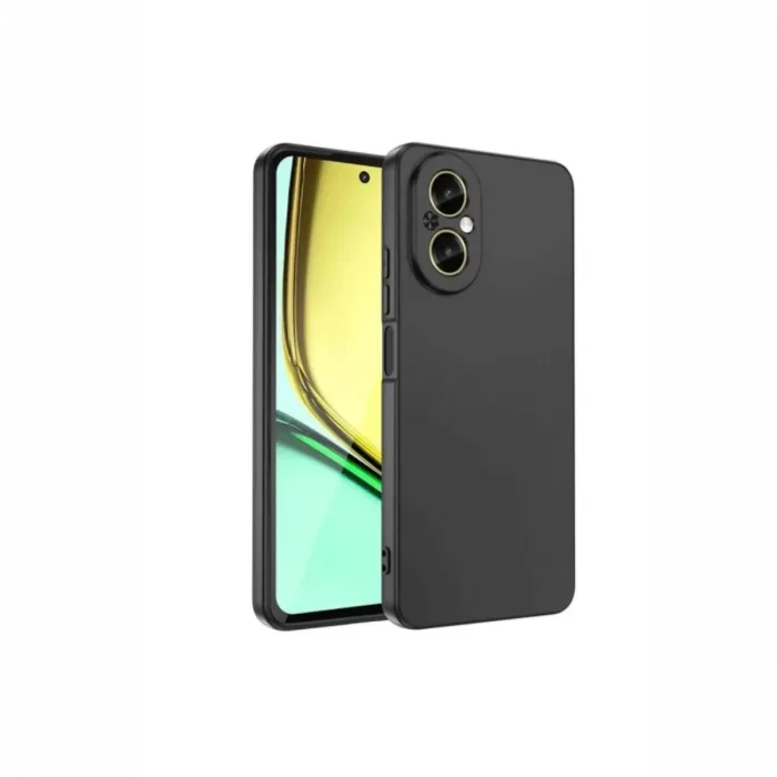 Newface Realme 12 Lite Kılıf First Silikon - Siyah