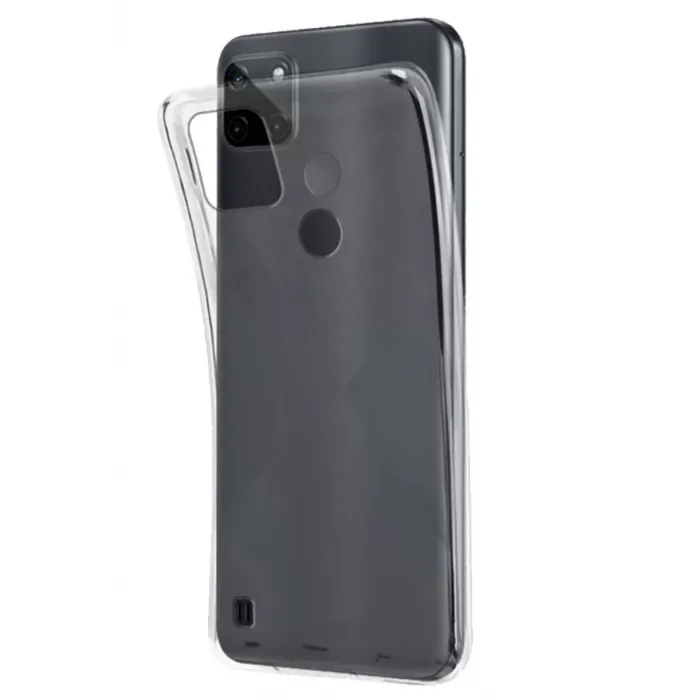 Newface Realme C25Y Kılıf Lüx Şeffaf Silikon