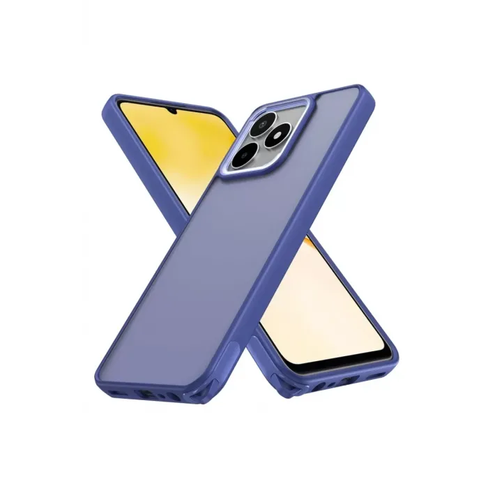 Newface Realme C53 Kılıf Elegant Kapak - Açık Mavi