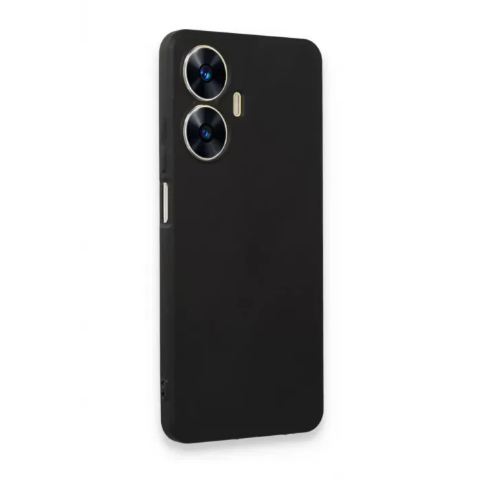 Newface Realme C55 Kılıf First Silikon - Siyah