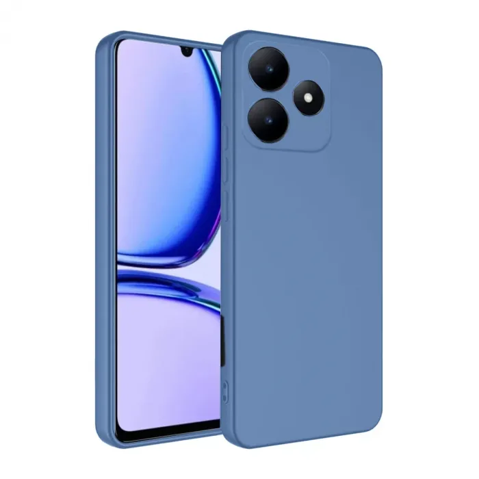 Newface Realme C61 Kılıf First Silikon - Mavi
