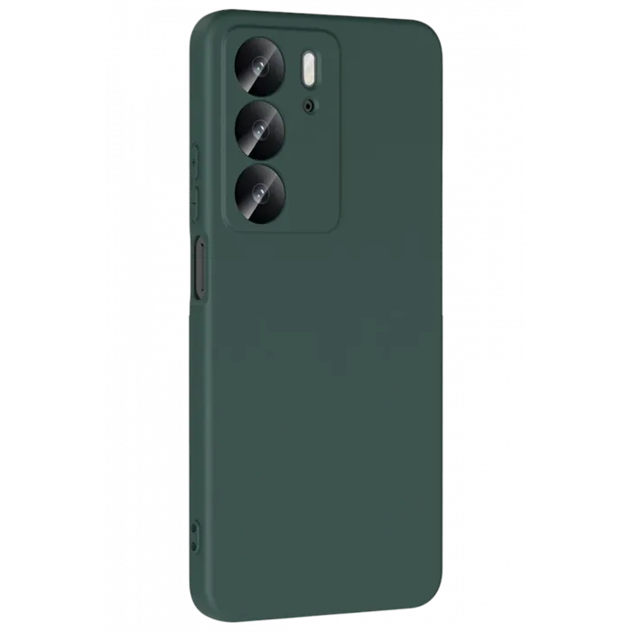 Newface Realme C75 4G First Silikon - Koyu Yeşil