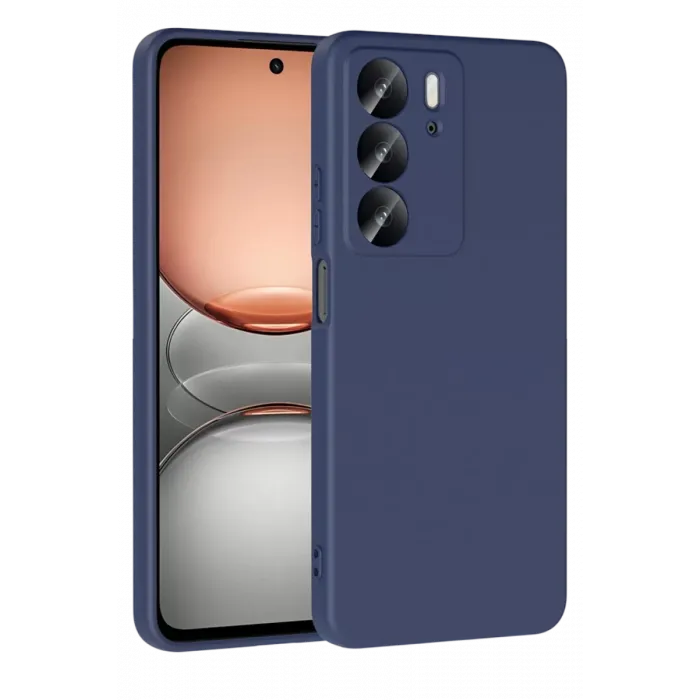 Newface Realme C75 4G First Silikon - Lacivert