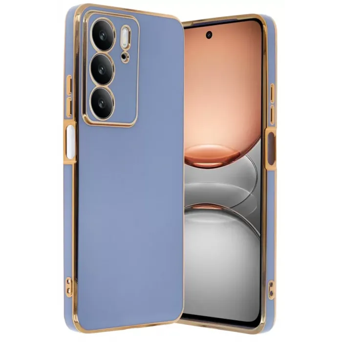 Newface Realme C75 4G Kılıf Volet Silikon - Mavi