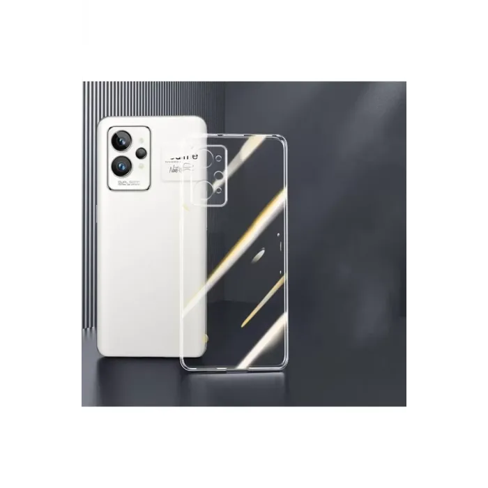 Newface Realme GT2 5G Kılıf Lüx Şeffaf Silikon