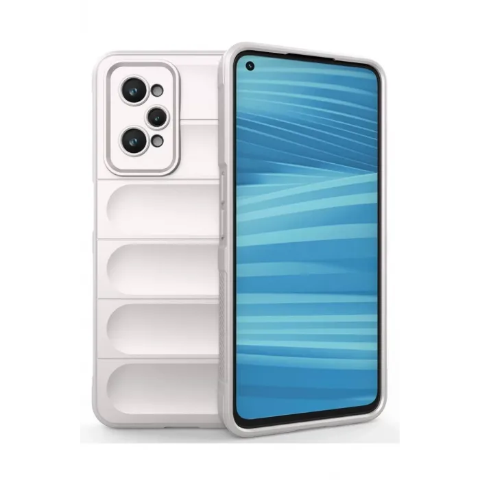 Newface Realme GT2 5G Kılıf Optimum Silikon - Krem