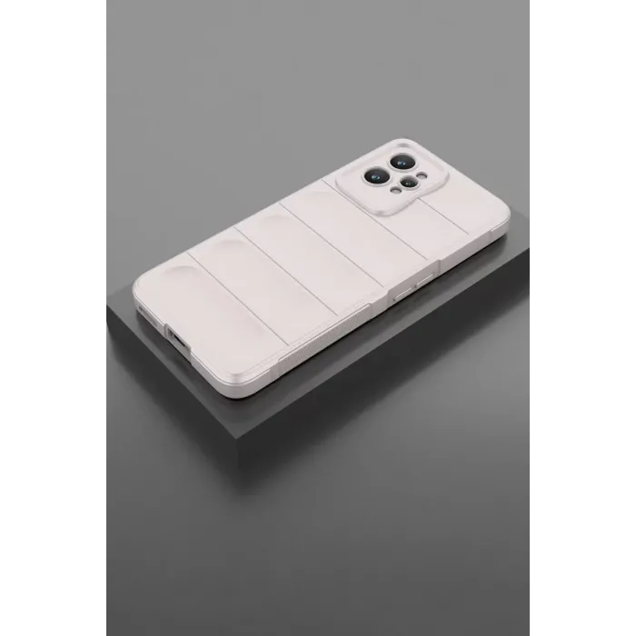 Newface Realme GT2 Pro 5G Kılıf Optimum Silikon - Krem