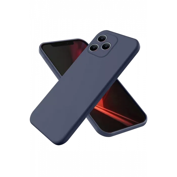 Newface Realme Note 50 4G Kılıf First Silikon - Lacivert