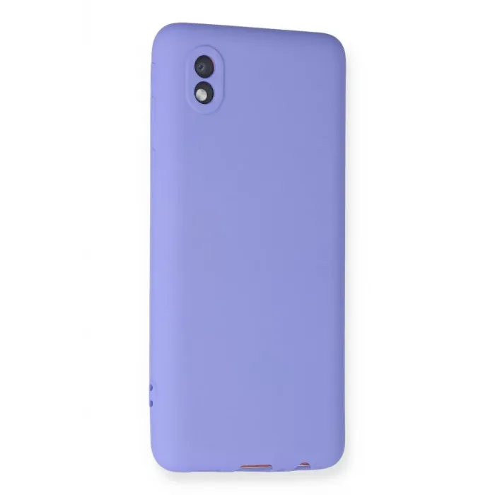 Newface Samsung Galaxy A01 Core Kılıf First Silikon - Lila