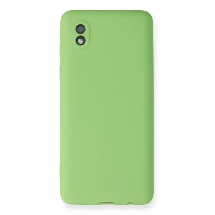 Newface Samsung Galaxy A01 Core Kılıf First Silikon - Yeşil