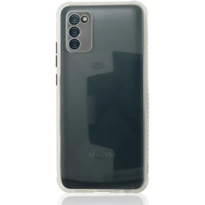 Newface Samsung Galaxy A02S Kılıf Miami Şeffaf Silikon - Şeffaf