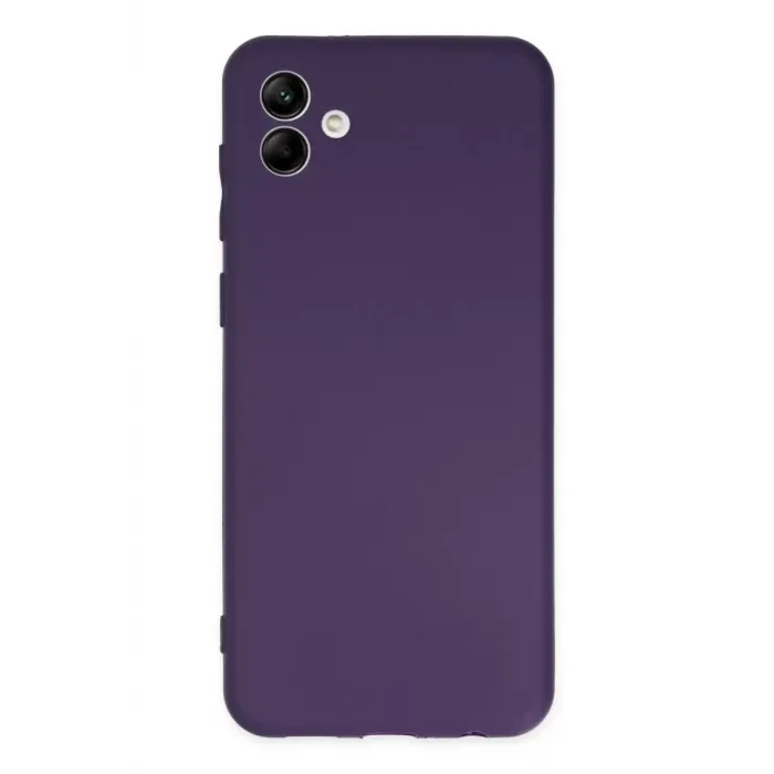 Newface Samsung Galaxy A04 Kılıf First Silikon - Mor