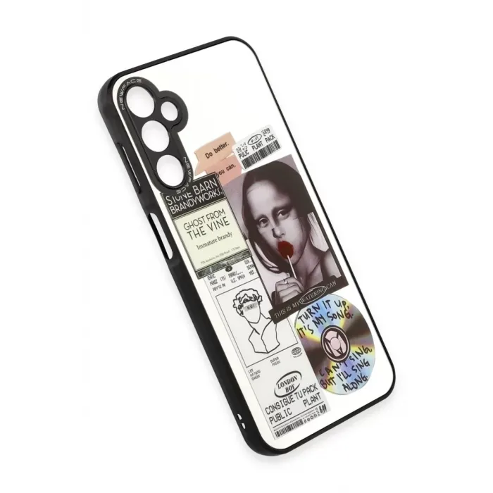 Newface Samsung Galaxy A04S Kılıf Mirror Desenli Kapak - Mirror - 2