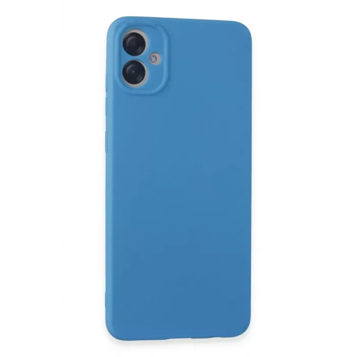 Newface Samsung Galaxy A05 Kılıf First Silikon - Mavi