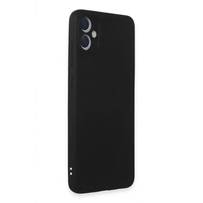 Newface Samsung Galaxy A05 Kılıf First Silikon - Siyah