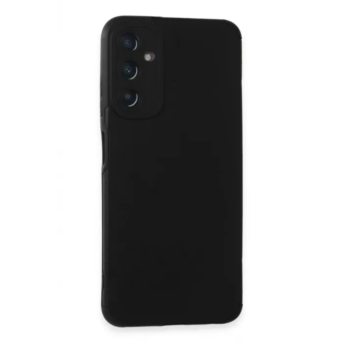 Newface Samsung Galaxy A05S Kılıf Loop Deri Silikon - Siyah