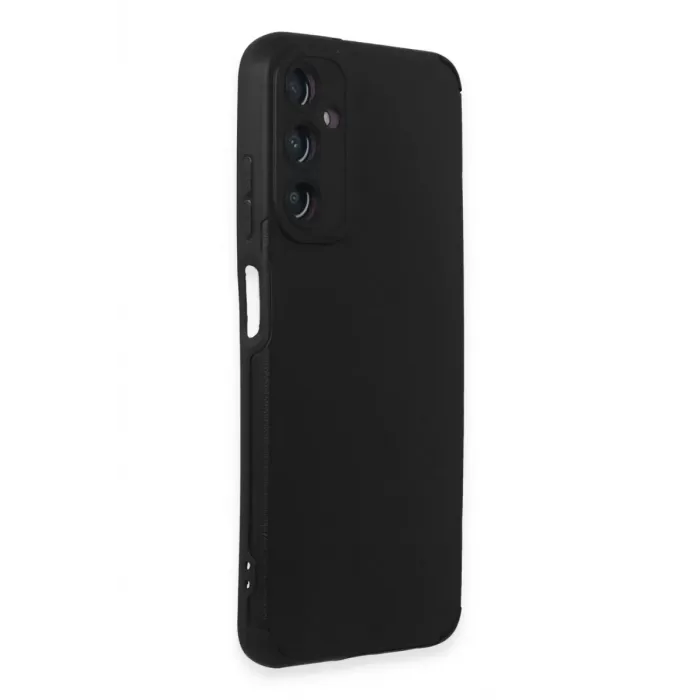 Newface Samsung Galaxy A05S Kılıf Loop Deri Silikon - Siyah