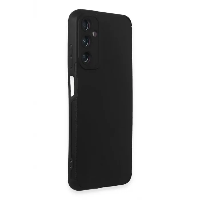 Newface Samsung Galaxy A05S Kılıf Loop Deri Silikon - Siyah