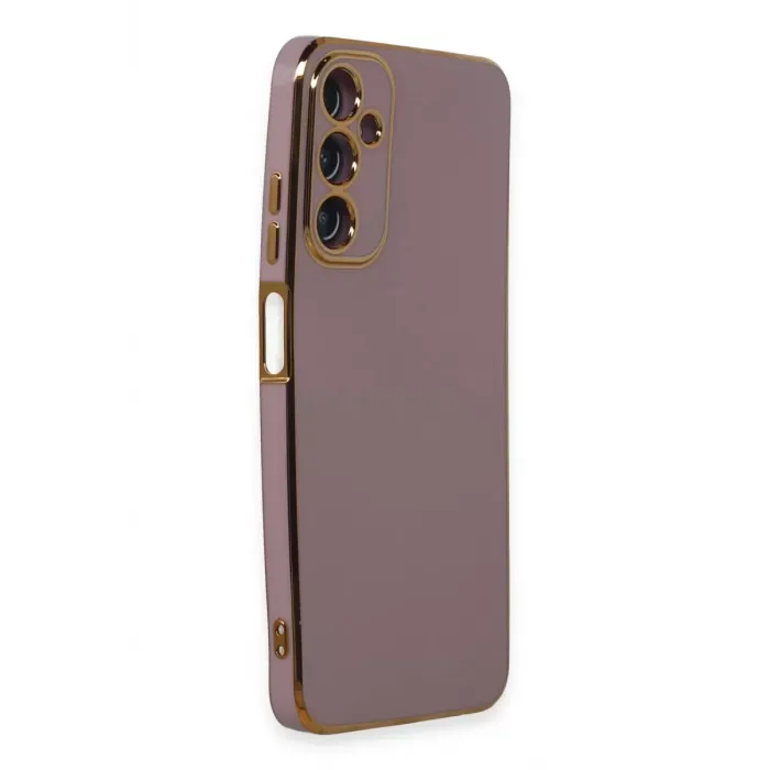 Newface Samsung Galaxy A05S Kılıf Volet Silikon - Mor