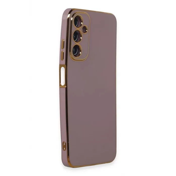 Newface Samsung Galaxy A05S Kılıf Volet Silikon - Mor