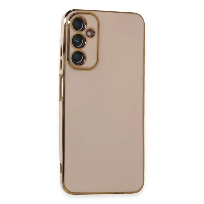 Newface Samsung Galaxy A05S Kılıf Volet Silikon - Pembe