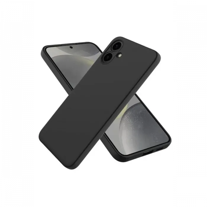Newface Samsung Galaxy A06 Kılıf First Silikon - Siyah