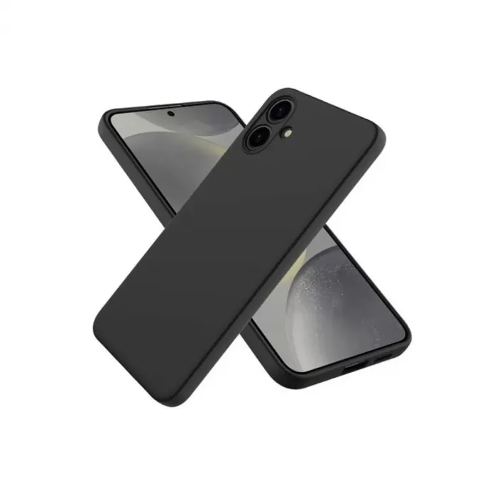 Newface Samsung Galaxy A06 Kılıf First Silikon - Siyah