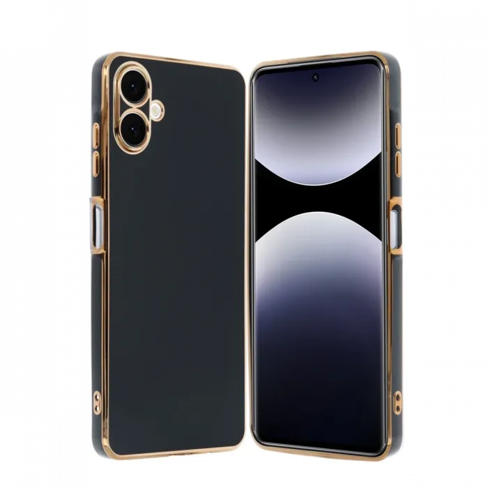 Newface Samsung Galaxy A06 Kılıf Volet Silikon - Siyah