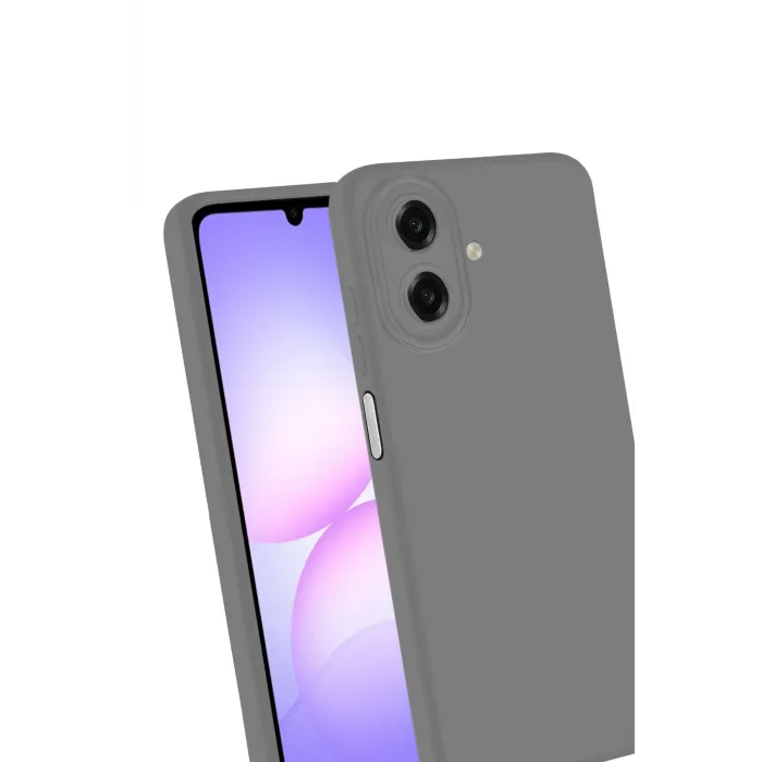 Newface Samsung Galaxy A07 4G First Silikon - Gri