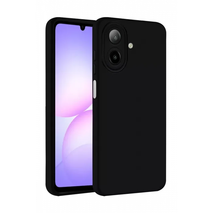 Newface Samsung Galaxy A07 4G First Silikon - Siyah