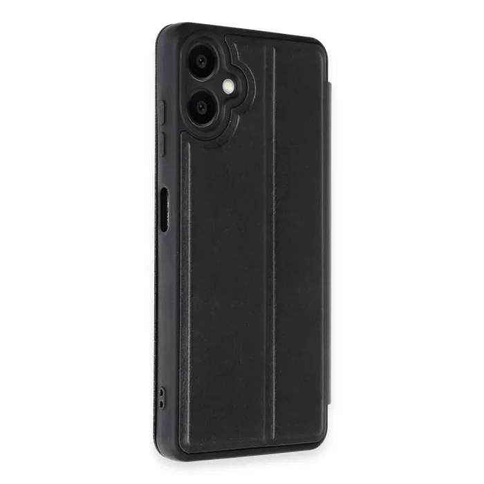 Newface Samsung Galaxy A07 4G Flip Cover - Siyah