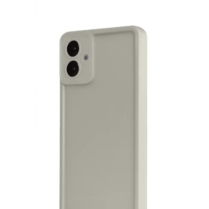 Newface Samsung Galaxy A07 4G Viera Silikon - Krem