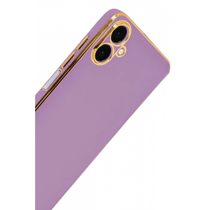 Newface Samsung Galaxy A07 4G Volet Silikon - Mor