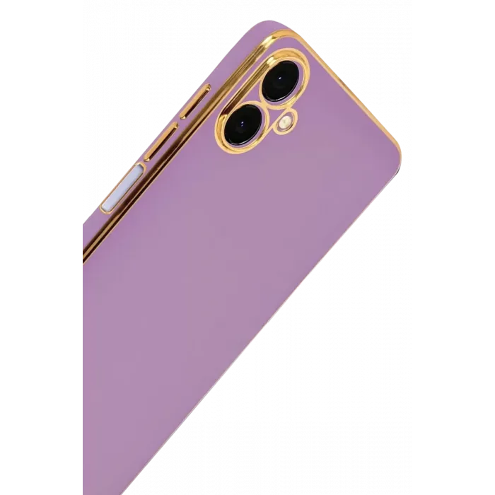 Newface Samsung Galaxy A07 4G Volet Silikon - Mor