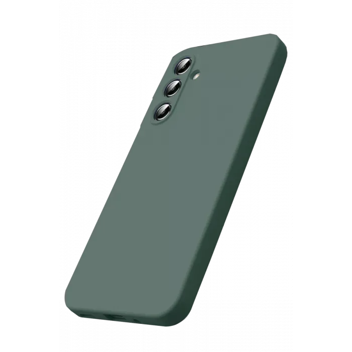 Newface Samsung Galaxy A17 5G First Silikon - Koyu Yeşil