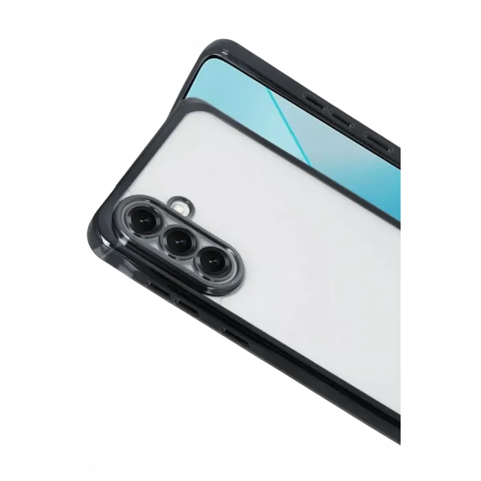 Newface Samsung Galaxy A17 5G Razer Lensli Silikon - Siyah