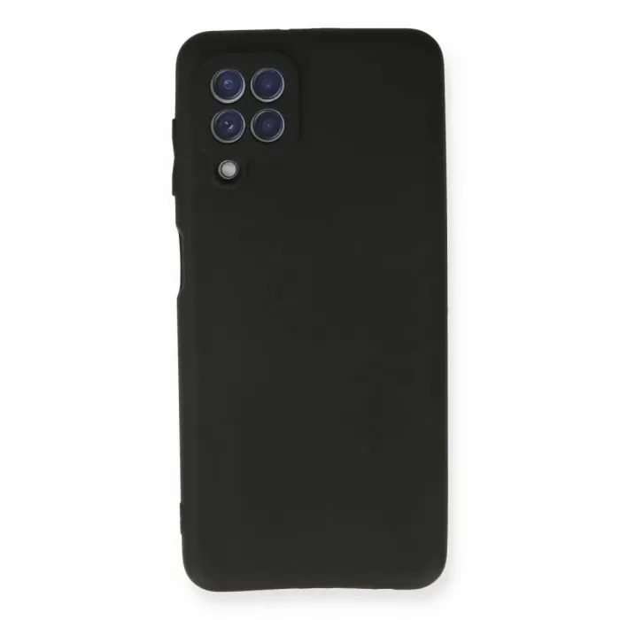 Newface Samsung Galaxy A22 Kılıf First Silikon - Siyah