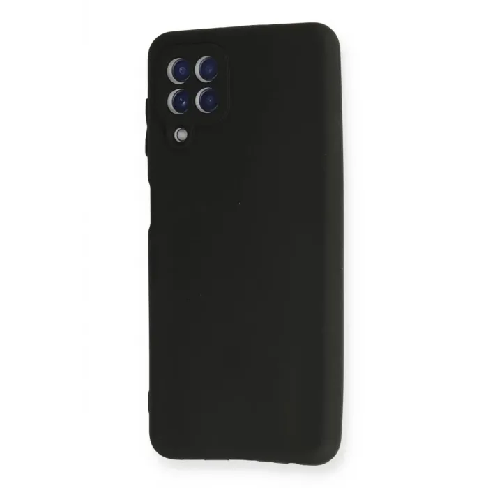 Newface Samsung Galaxy A22 Kılıf First Silikon - Siyah