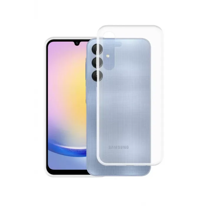 Newface Samsung Galaxy A25 5G Kılıf Lüx Şeffaf Silikon