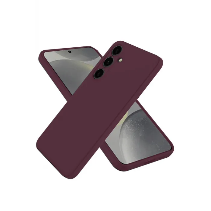 Newface Samsung Galaxy A26 Kılıf First Silikon - Mürdüm
