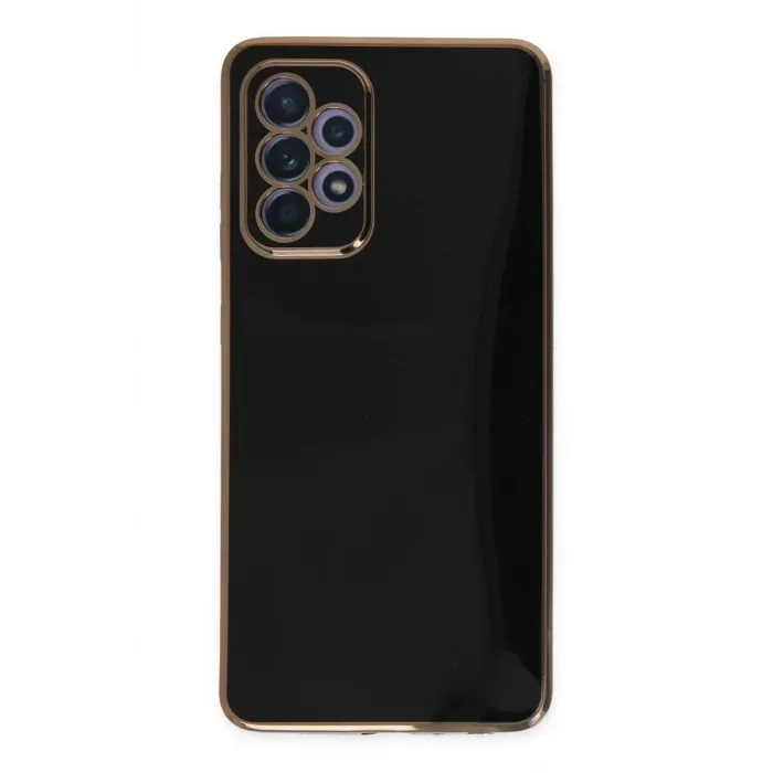 Newface Samsung Galaxy A32 Kılıf Volet Silikon - Siyah