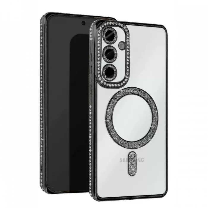 Newface Samsung Galaxy A36 Joke Simli Magneticsafe Kılıf - Siyah