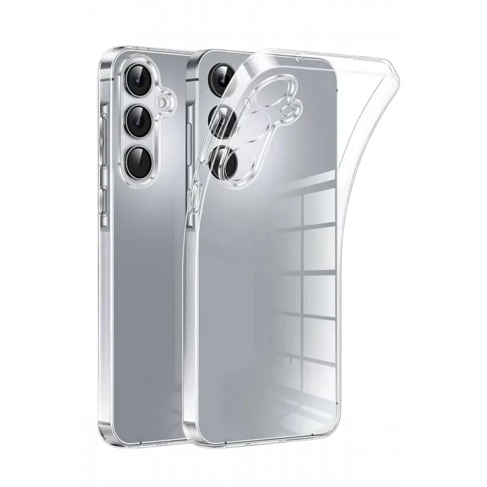 Newface Samsung Galaxy A37 5G Lüx Şeffaf Silikon - Şeffaf