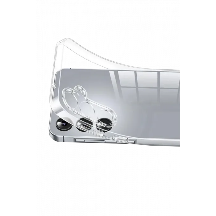 Newface Samsung Galaxy A37 5G Lüx Şeffaf Silikon - Şeffaf