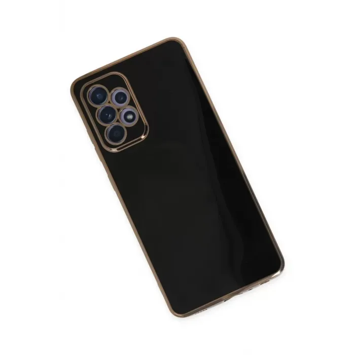 Newface Samsung Galaxy A52 Kılıf Volet Silikon - Siyah