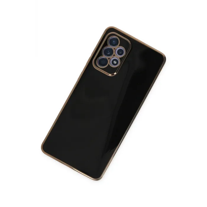 Newface Samsung Galaxy A52 Kılıf Volet Silikon - Siyah