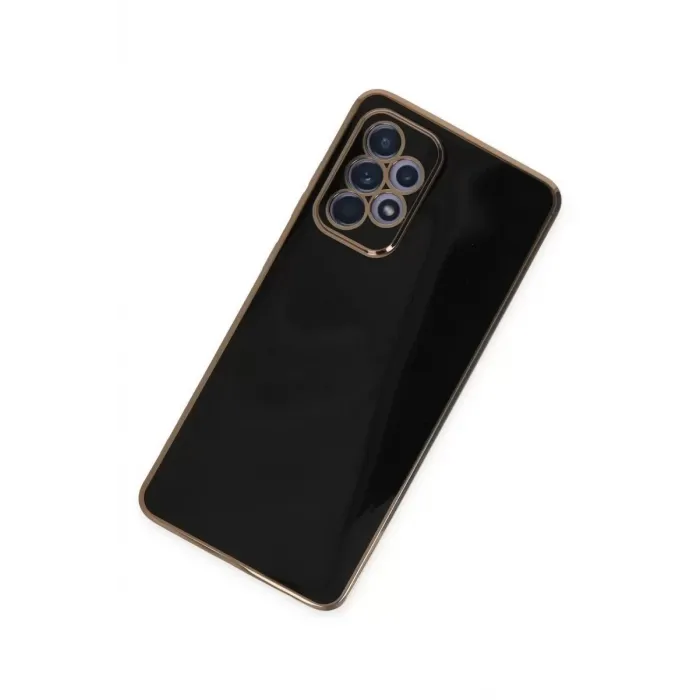 Newface Samsung Galaxy A52 Kılıf Volet Silikon - Siyah