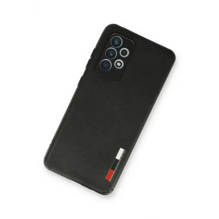 Newface Samsung Galaxy A53 5G Kılıf Loop Deri Silikon - Siyah