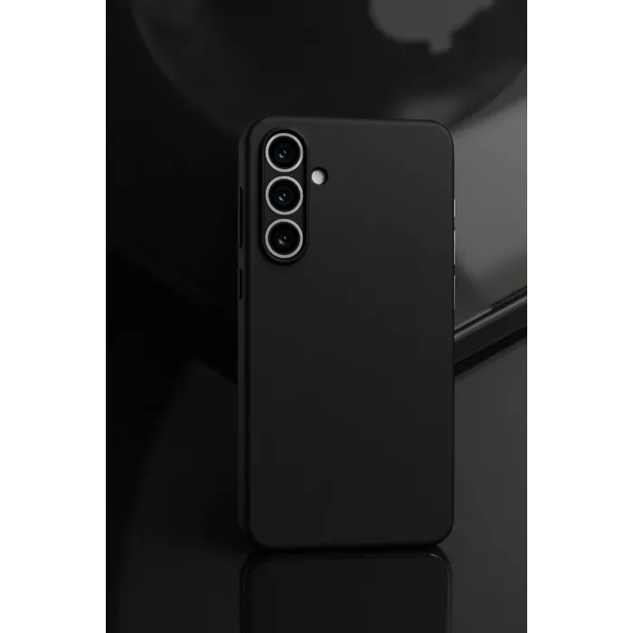 Newface Samsung Galaxy A55 5G Kılıf First Silikon - Siyah