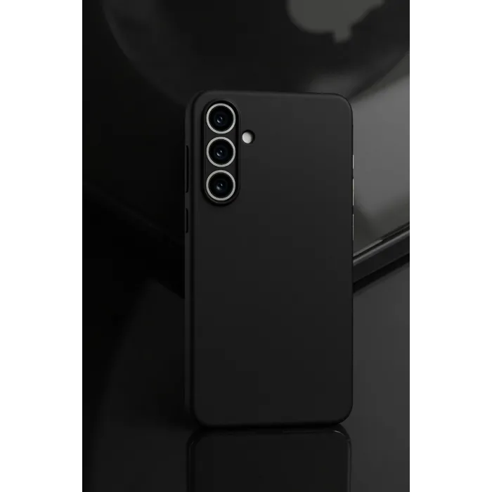 Newface Samsung Galaxy A55 5G Kılıf First Silikon - Siyah